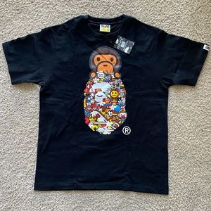BAPE T-SHIRT Glow In The Dark Print